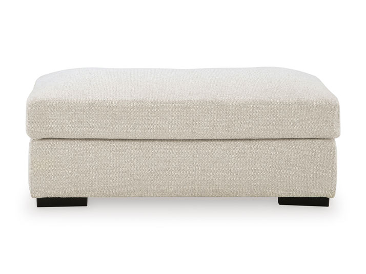 Picture of Evanly Linen Ottoman
