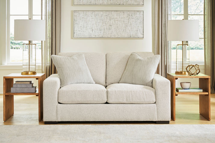 Picture of Evanly Linen Loveseat