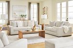 Picture of Evanly Linen Loveseat