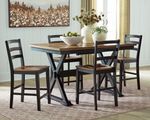 Picture of Wildenauer 5pc Counter Dining Set