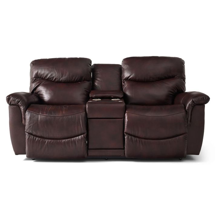 Picture of James Reclining Console Loveseat