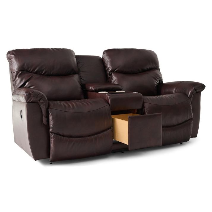 Picture of James Reclining Console Loveseat