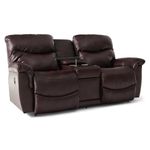 Picture of James Reclining Console Loveseat