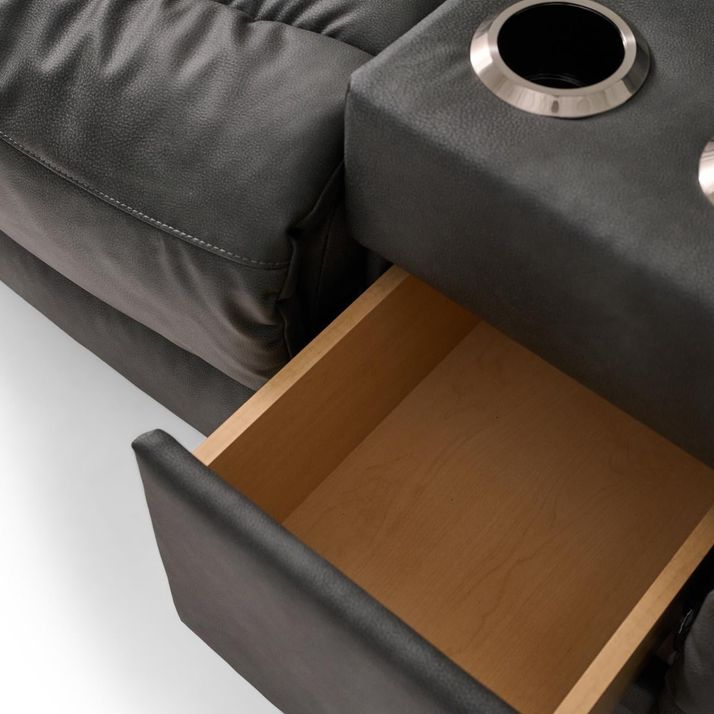 Picture of Baron Reclining Console Loveseat