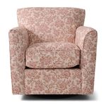 Picture of Allegra Blush Swivel Glider