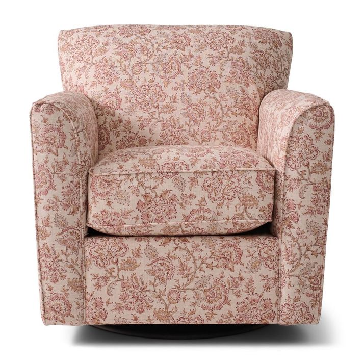 Picture of Allegra Blush Swivel Glider