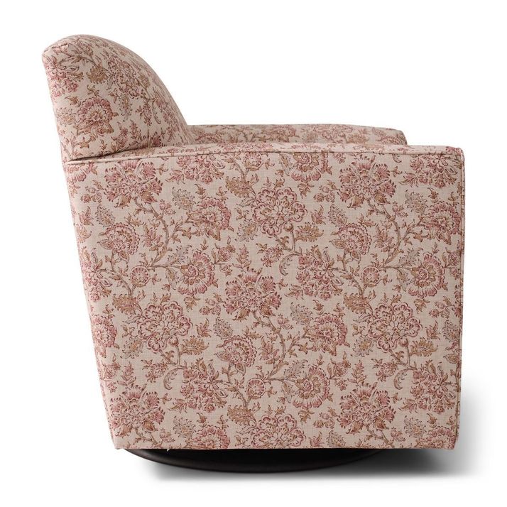 Picture of Allegra Blush Swivel Glider
