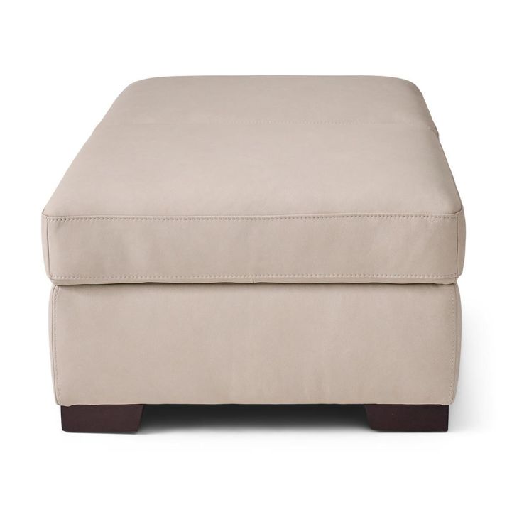 Picture of Succulents Vanilla Storage Ottoman