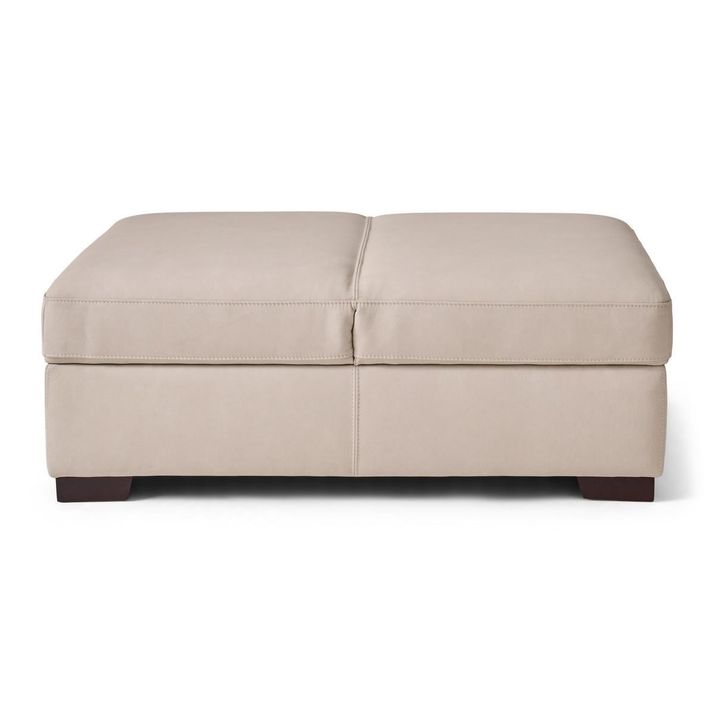 Picture of Succulents Vanilla Storage Ottoman