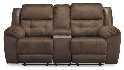 Picture of Florelle Reclining Console Loveseat