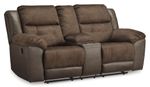 Picture of Florelle Reclining Console Loveseat