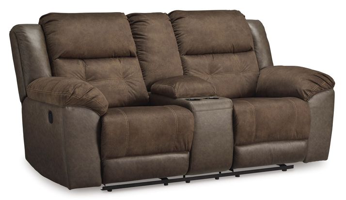 Picture of Florelle Reclining Console Loveseat