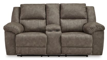 Picture of Laresview Fossil Reclining Console Loveseat