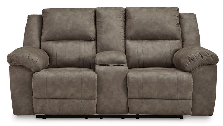 Picture of Laresview Fossil Reclining Console Loveseat