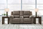 Picture of Laresview Fossil Reclining Console Loveseat