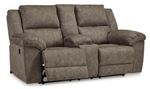 Picture of Laresview Fossil Reclining Console Loveseat