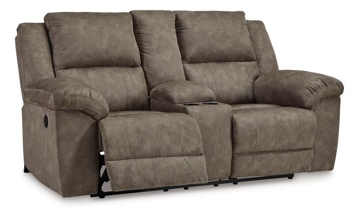 Picture of Laresview Fossil Reclining Console Loveseat