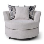 Picture of Breeze Linen Swivel Chair