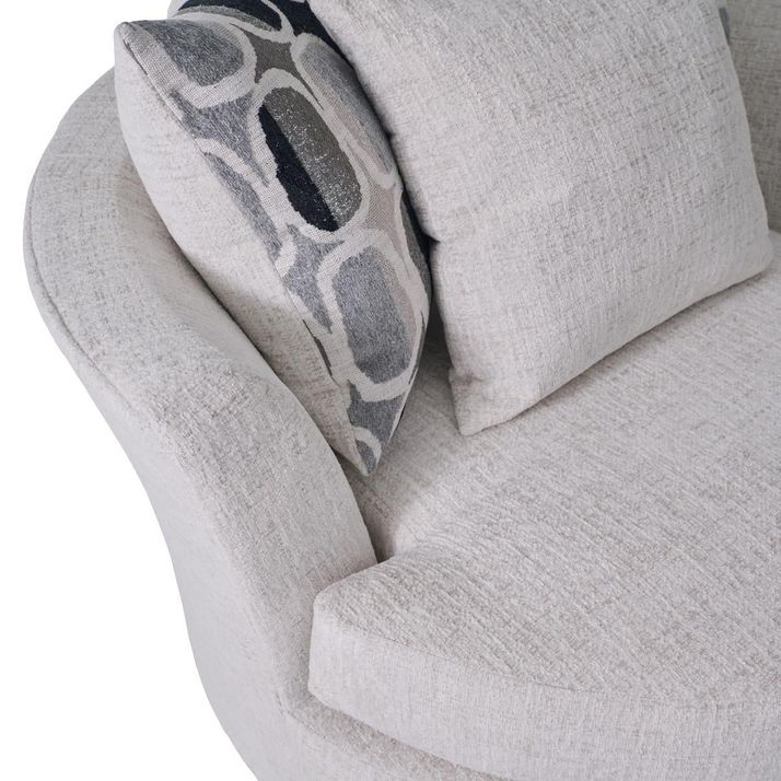 Picture of Breeze Linen Swivel Chair