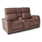 Picture of Vibe Taupe Power Console Loveseat