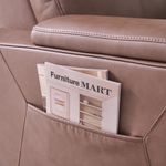 Picture of Vibe Taupe Power Console Loveseat