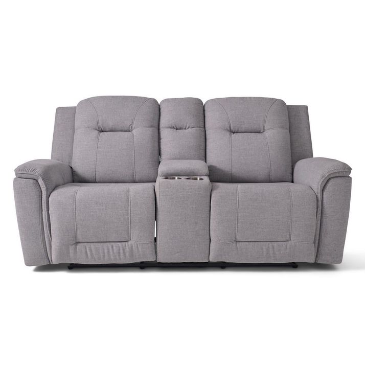 Picture of Brent Cloud Reclining Console Loveseat