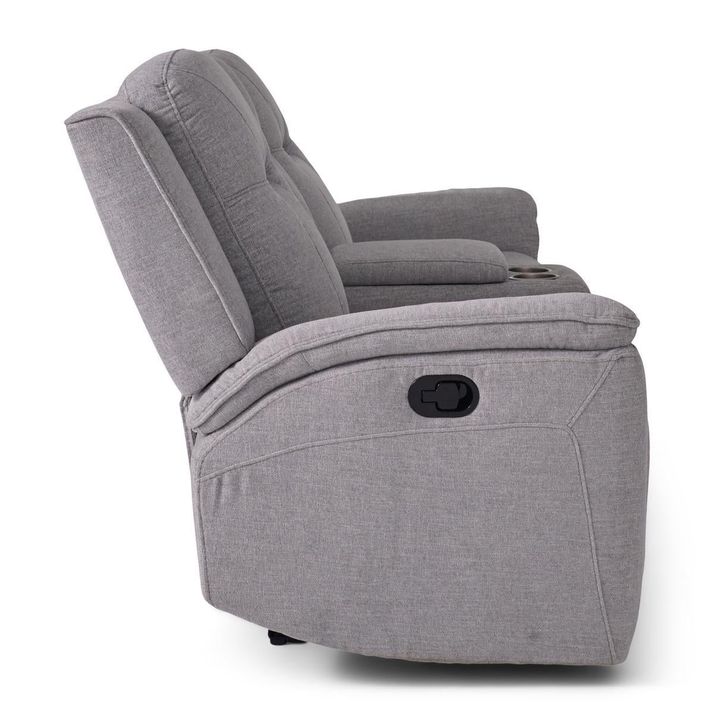 Picture of Brent Cloud Reclining Console Loveseat