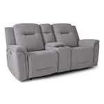 Picture of Brent Cloud Reclining Console Loveseat