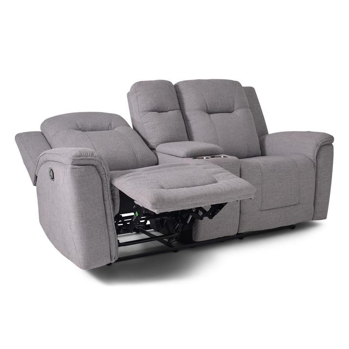 Picture of Brent Cloud Reclining Console Loveseat