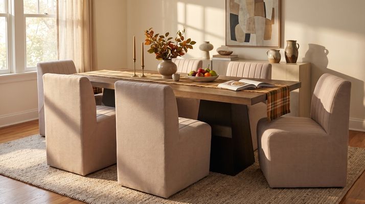 Picture of Jemma 7pc Upholstered Dining Set