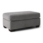 Picture of Leia Pewter Ottoman