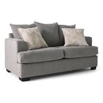 Picture of Leia Pewter Loveseat