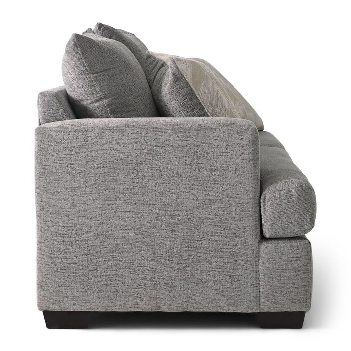 Picture of Leia Pewter Loveseat