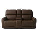 Picture of Cappuccino Console Loveseat