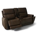 Picture of Cappuccino Console Loveseat