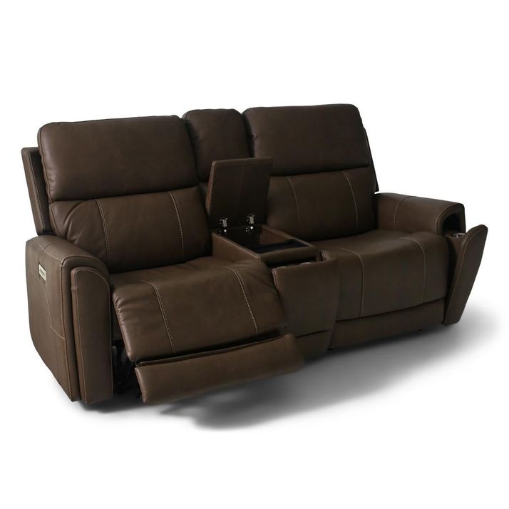 Picture of Cappuccino Console Loveseat