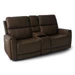 Picture of Cappuccino Console Loveseat