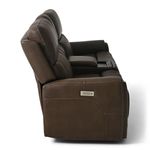 Picture of Cappuccino Console Loveseat