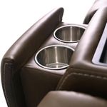 Picture of Cappuccino Console Loveseat