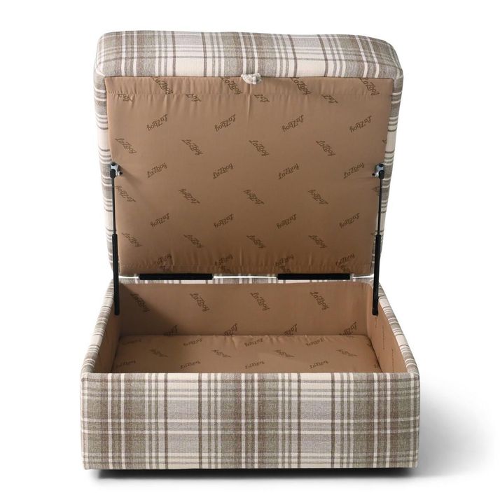 Picture of Tahoe Driftwood Storage Ottoman