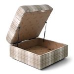 Picture of Tahoe Driftwood Storage Ottoman