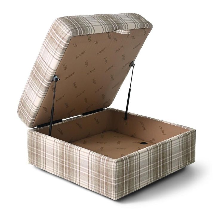 Picture of Tahoe Driftwood Storage Ottoman
