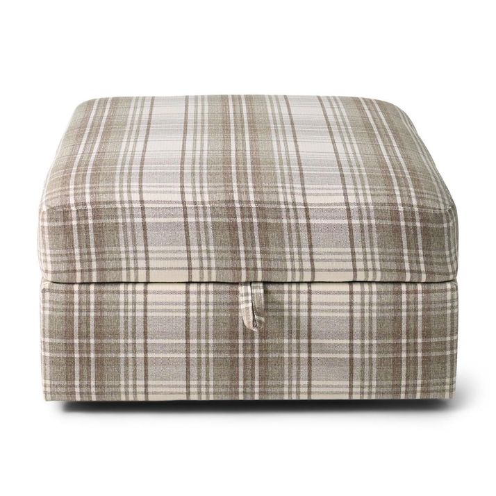 Picture of Tahoe Driftwood Storage Ottoman