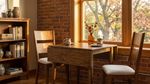 Picture of Koloa Honey Drop Leaf Dining Table