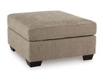 Picture of Olten Mocha Oversized Ottoman
