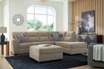Picture of Olten Mocha Oversized Ottoman