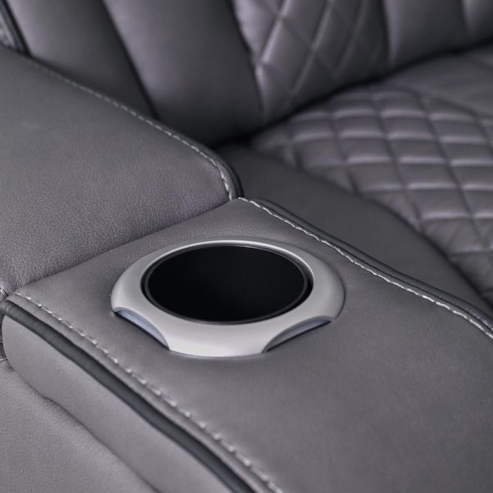 Picture of Blitz Slate Console Loveseat