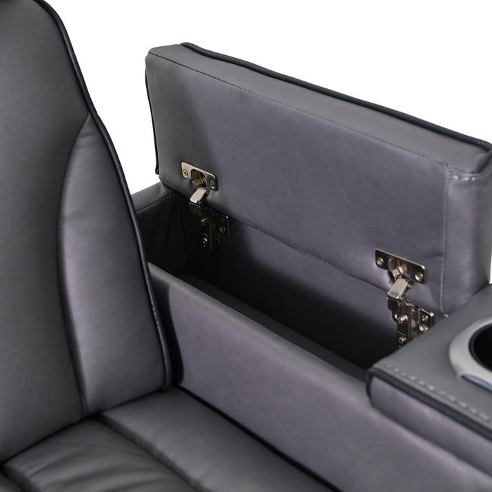 Picture of Blitz Slate Console Loveseat