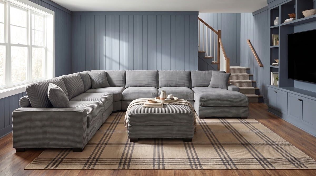 Arizona 6pc Sectional | The Furniture Mart