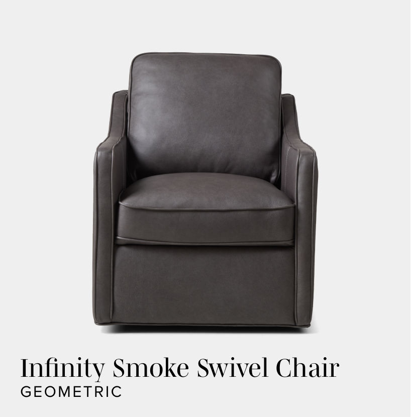 Geometric Swivel Chair
